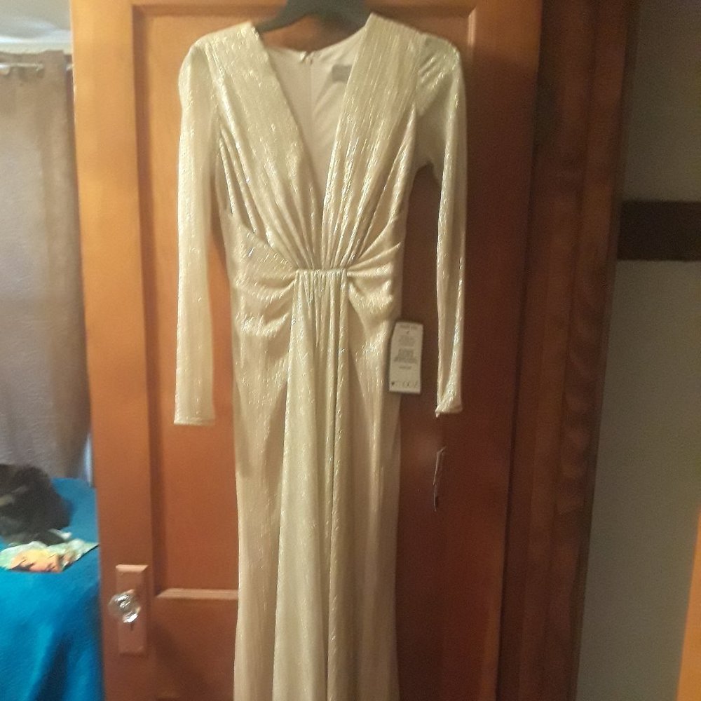 Gold Betsy & Adam dress